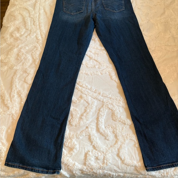 Aeropostale Dark Blue Chelsea bootcut size 8 like new - Picture 2 of 5